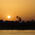 Nile at sunset